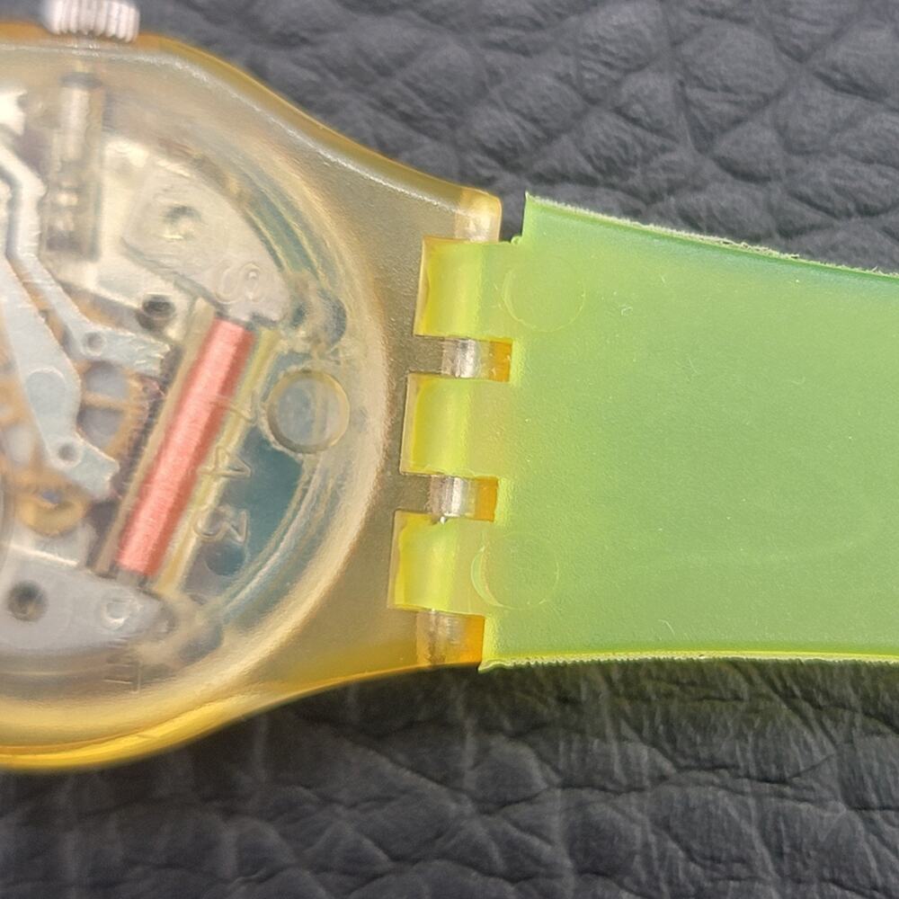 Vintage 1987 Swatch Belvedere Multi-color Quartz Watch Working. - Picture 5 of 15